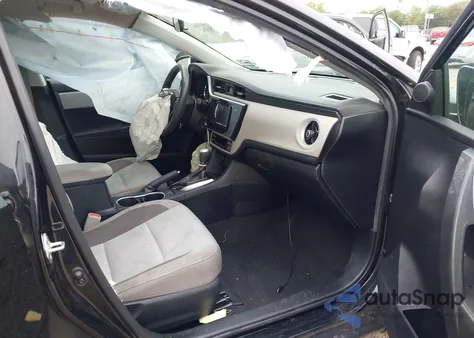 2017 Toyota Corolla Le из США, поврежденный, VIN 2T1BURHEXHC952815